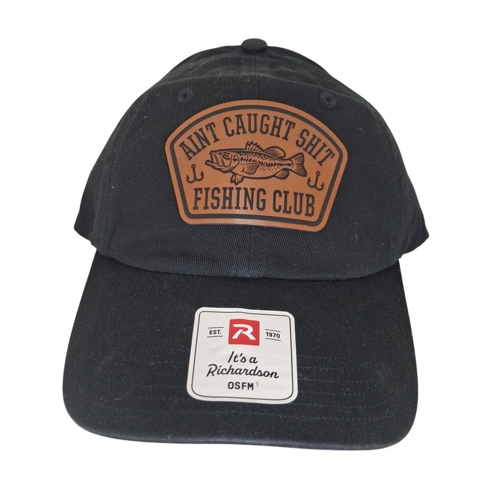 Aint Caught Sh*t fishing club Richardson r55 baseball cap